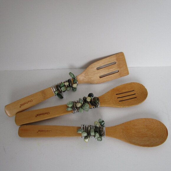 bamboo serving utensils - Picture 1 of 5